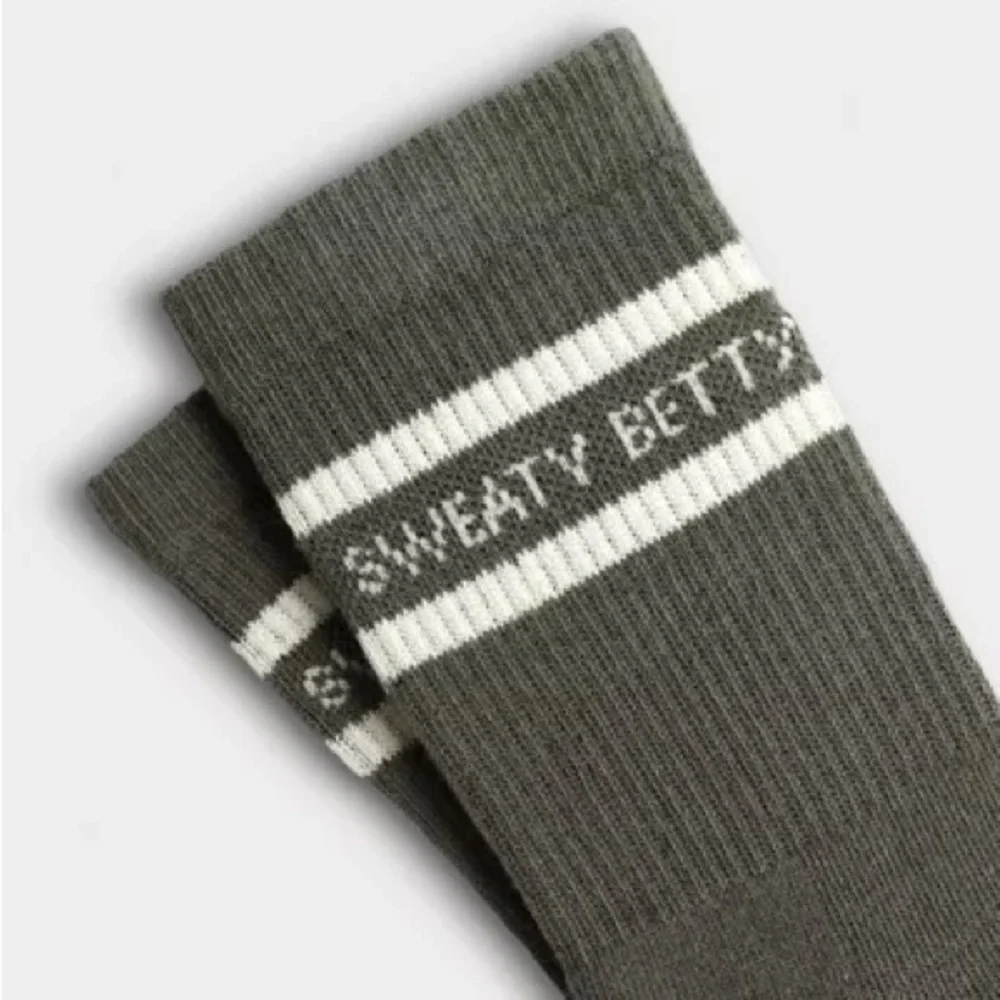Sweaty Betty Varsity Socks Umbra Green nwt